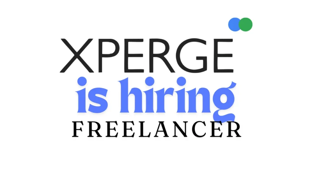Xperge is hiring